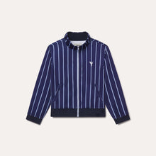 Load image into Gallery viewer, Pin Stripe Mesh Track Jacket