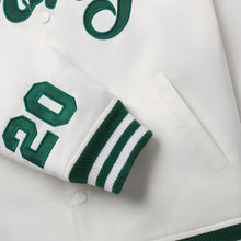 Load image into Gallery viewer, Varsity Satin Bomber Jacket