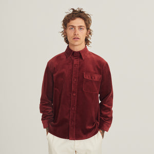 S | Corduroy Button Down