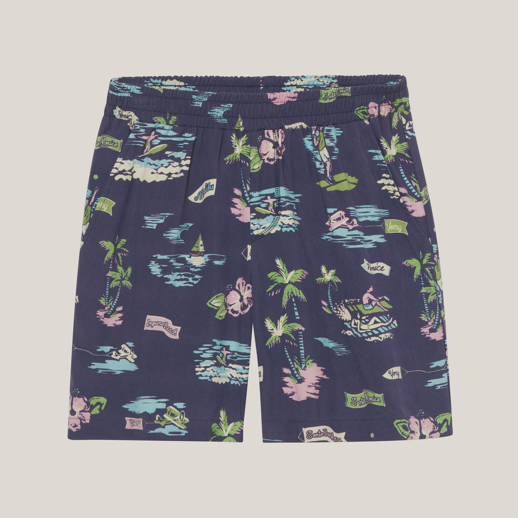 S | Summer Print Shorts