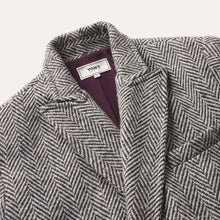 Load image into Gallery viewer, Herringbone Double Breasted Coat

