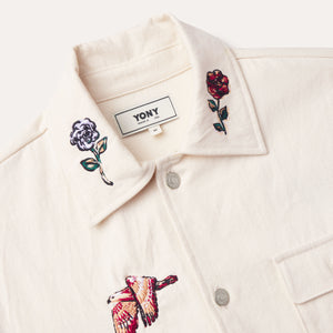 Western Embroidered Chore Jacket