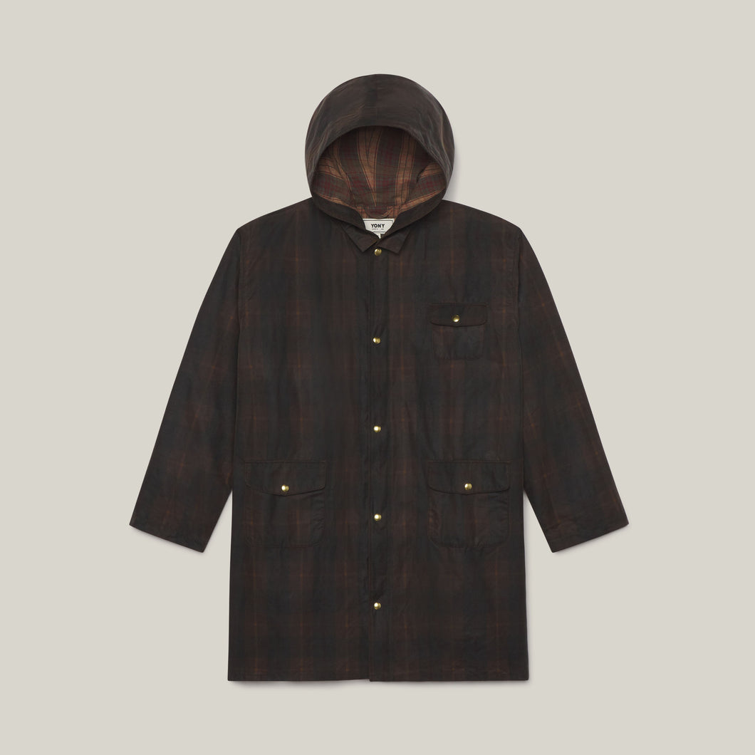 S | Waxed Cotton Rain Jacket