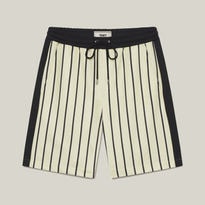 S | Paneled Striped Shorts