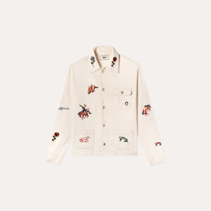 Western Embroidered Chore Jacket