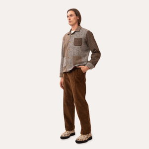 Pleated Corduroy Pants