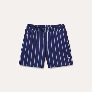 Pin Stripe Mesh Sideline Shorts