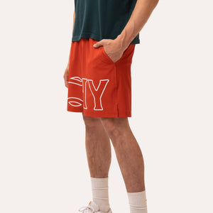 Logo Player Shorts Outline