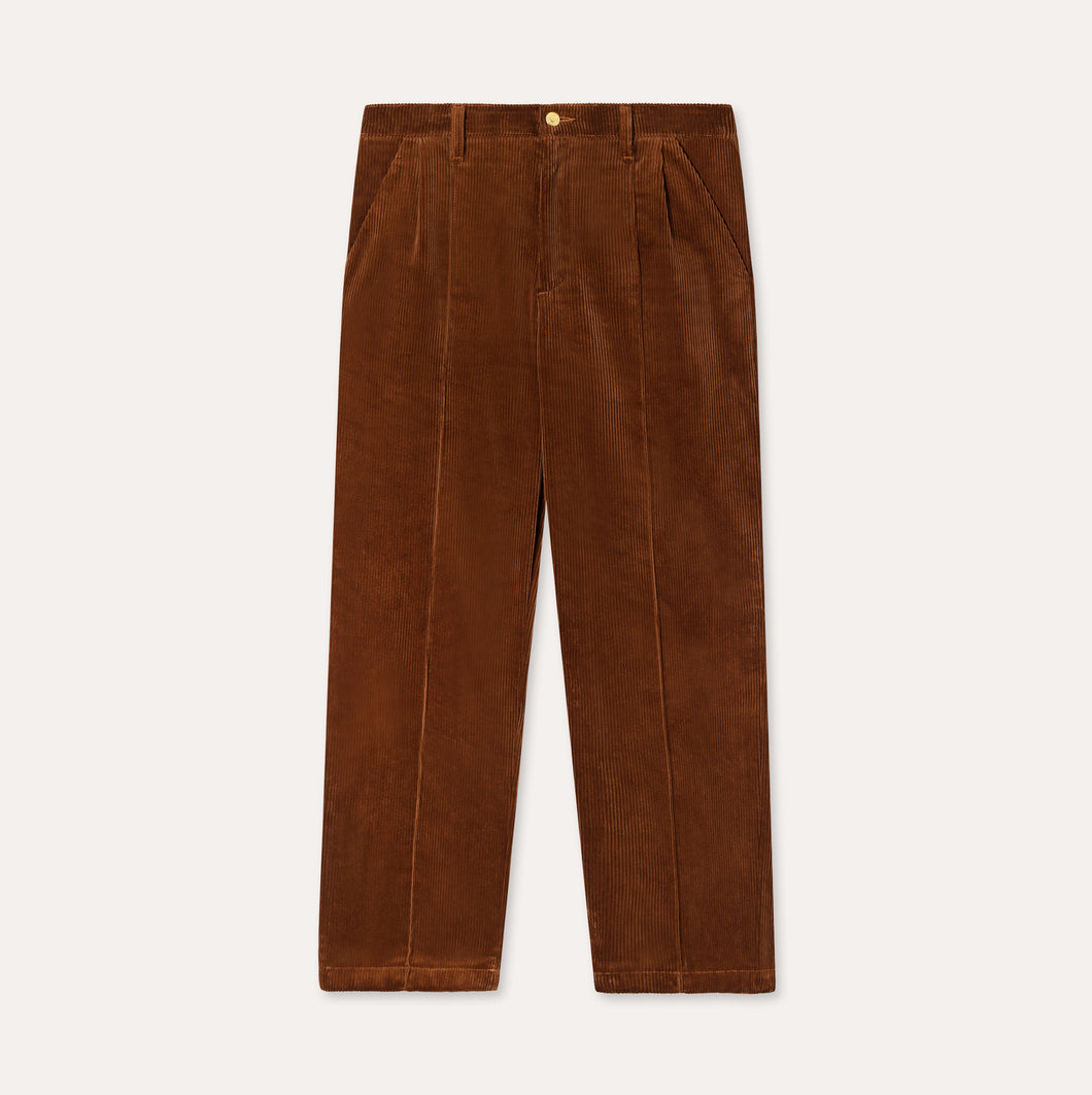 Pleated Corduroy Pants