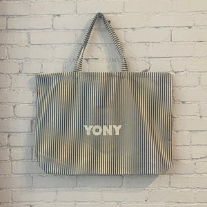 Printed Oversized Canvas Tote Bag